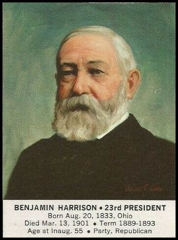 23 Benjamin Harrison
